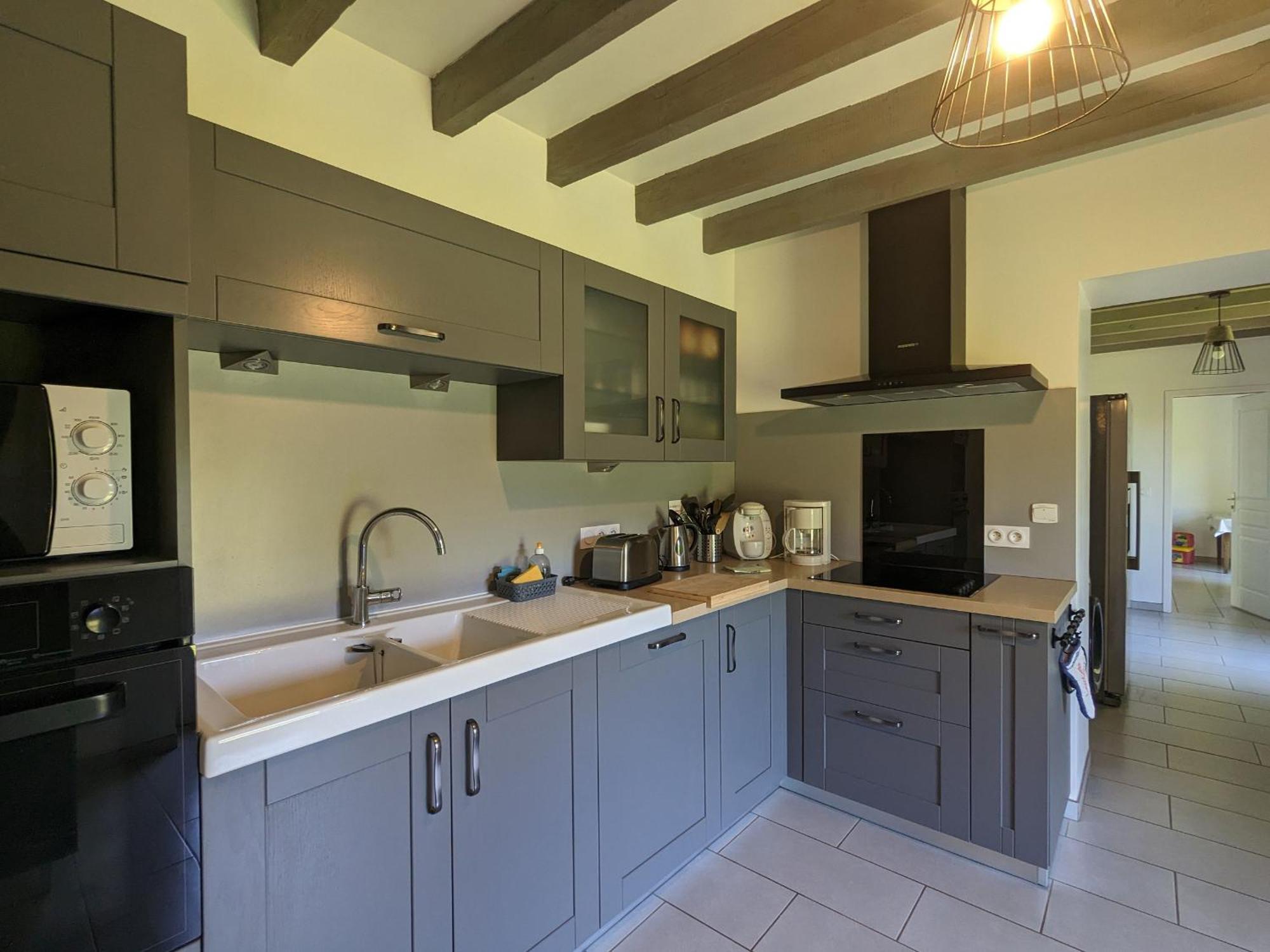Grande Ferme Renovee Avec Jardin Et Loisirs A Proximite - Fr-1-591-155 Villa Pouligny-Notre-Dame Exterior photo