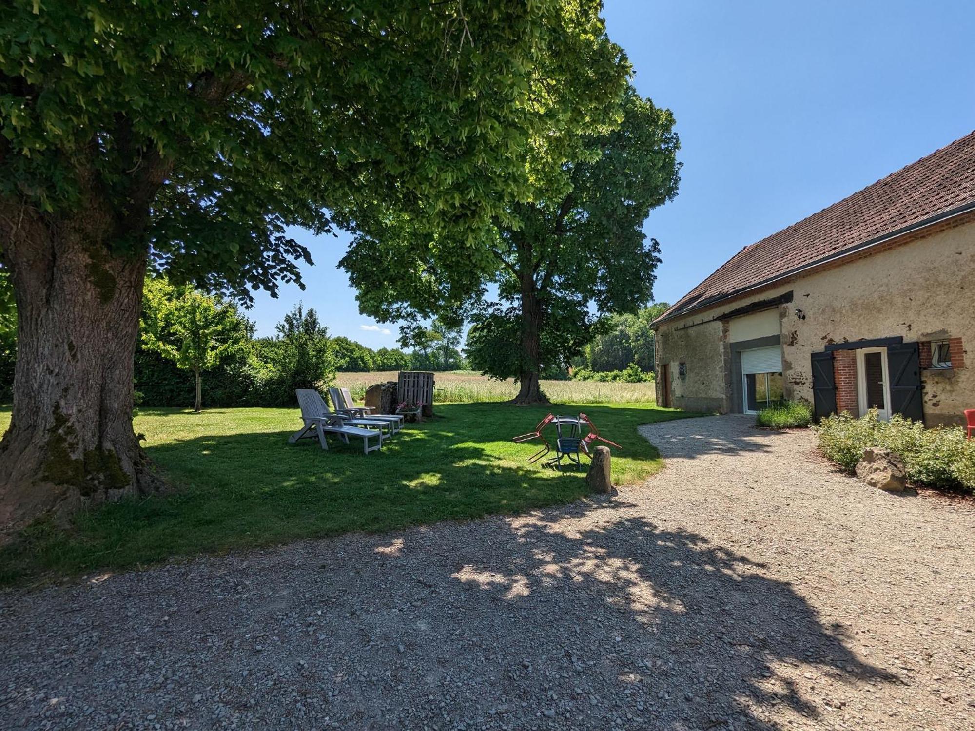 Grande Ferme Renovee Avec Jardin Et Loisirs A Proximite - Fr-1-591-155 Villa Pouligny-Notre-Dame Exterior photo